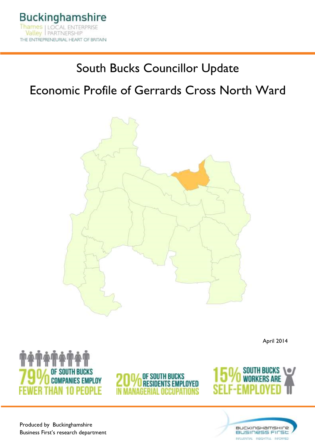 South Bucks Councillor Update Economic Profile of Gerrards Cross North Ward