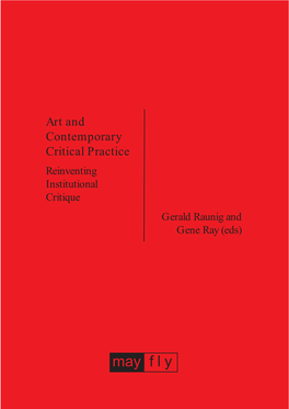Artists on Institutional Critique
