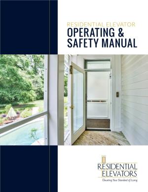Operating & Safety Manual