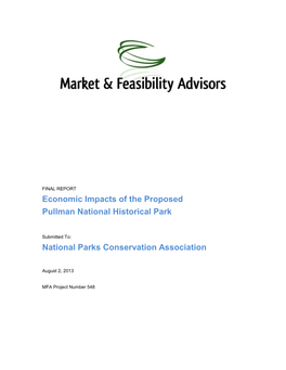 Economic Impacts of the Proposed Pullman National Historical Park