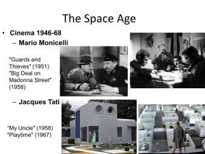 The Space Age • Cinema 1946-68 – Mario Monicelli