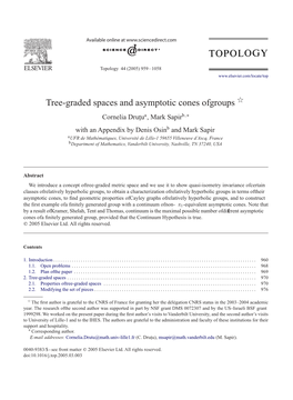 Tree-Graded Spaces and Asymptotic Cones of Groups