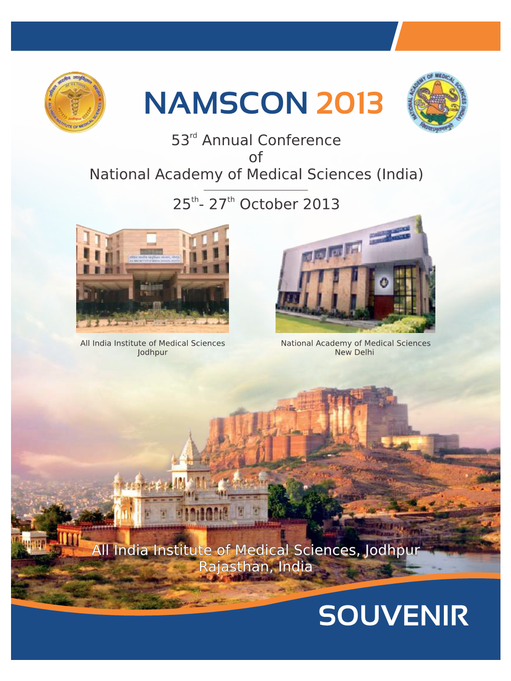 NAMSCON 2013 53Rd Annual Conference of National Academy of Medical Sciences (India)