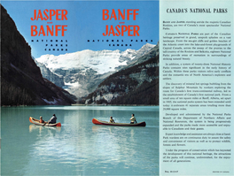 Jasper Banff Jasper
