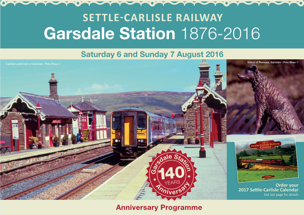 Garsdale Station 1876-2016