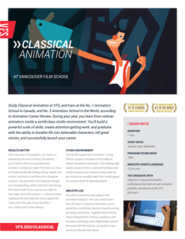 Classical Animation