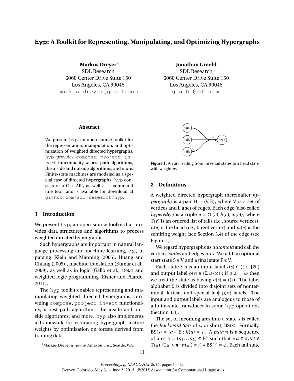 Hyp: a Toolkit for Representing, Manipulating, and Optimizing Hypergraphs