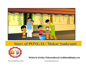 PONGAL and Makar Sankranti- Book for Kids