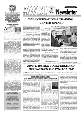 March 2011 Newsletter