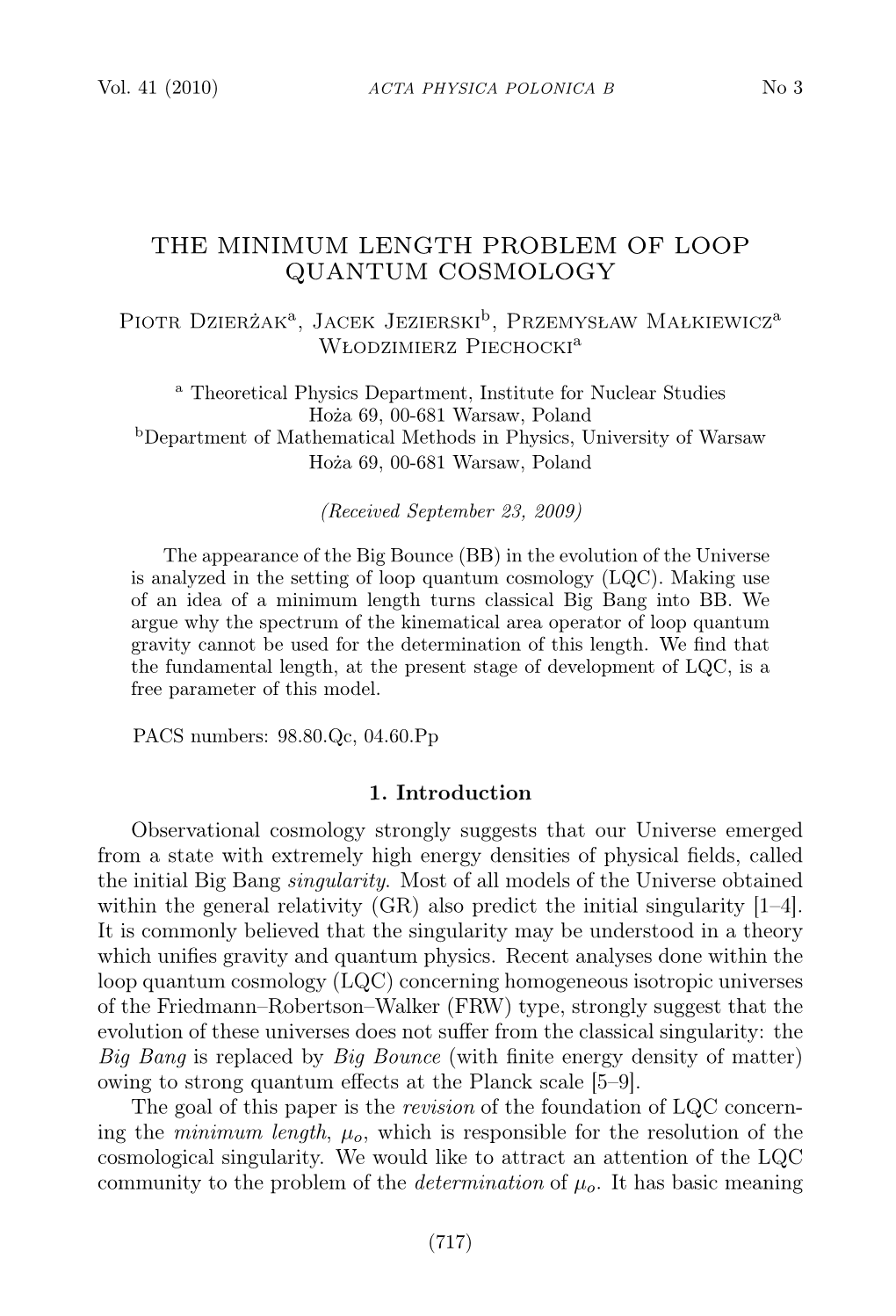 The Minimum Length Problem of Loop Quantum Cosmology