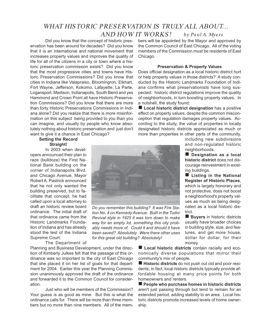 Historic Preservation Articles 01