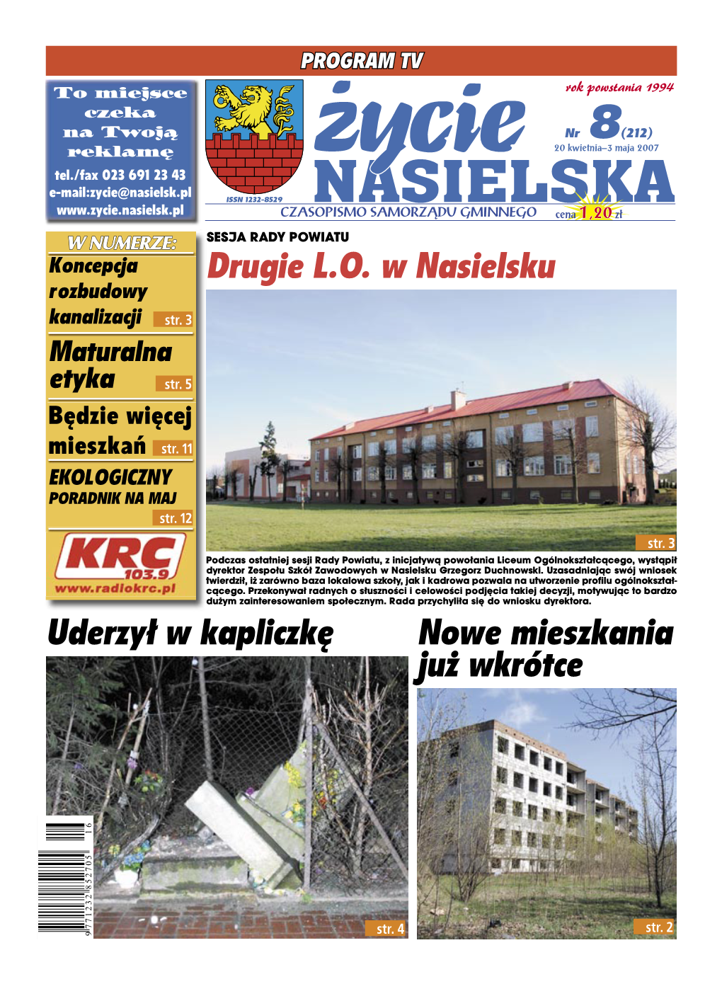 Drugie L.O. W Nasielsku Uderzył W Kapliczkę Nowe Mieszkania Już