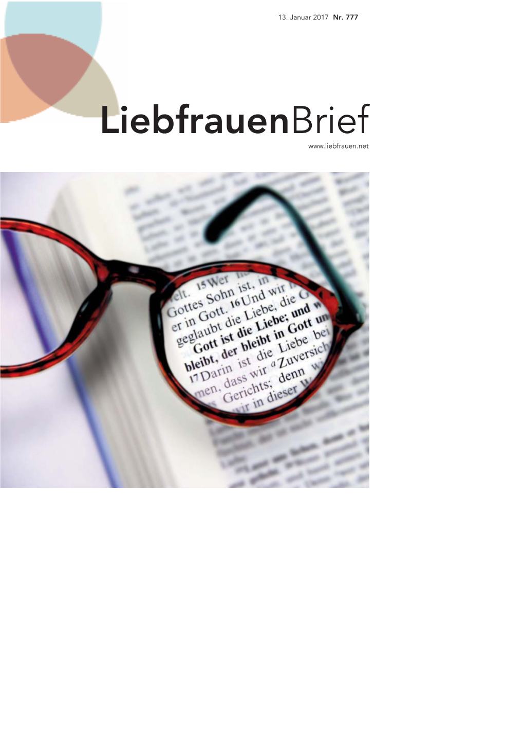 Liebfrauenbrief INHALT