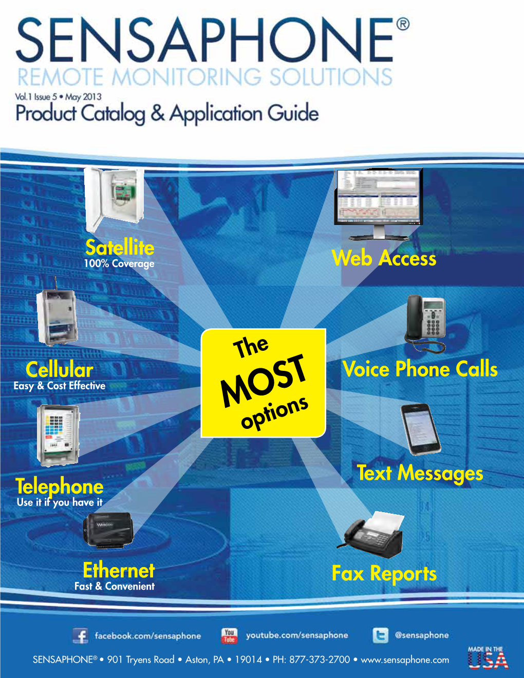 Sensaphone Product Catalog 2013