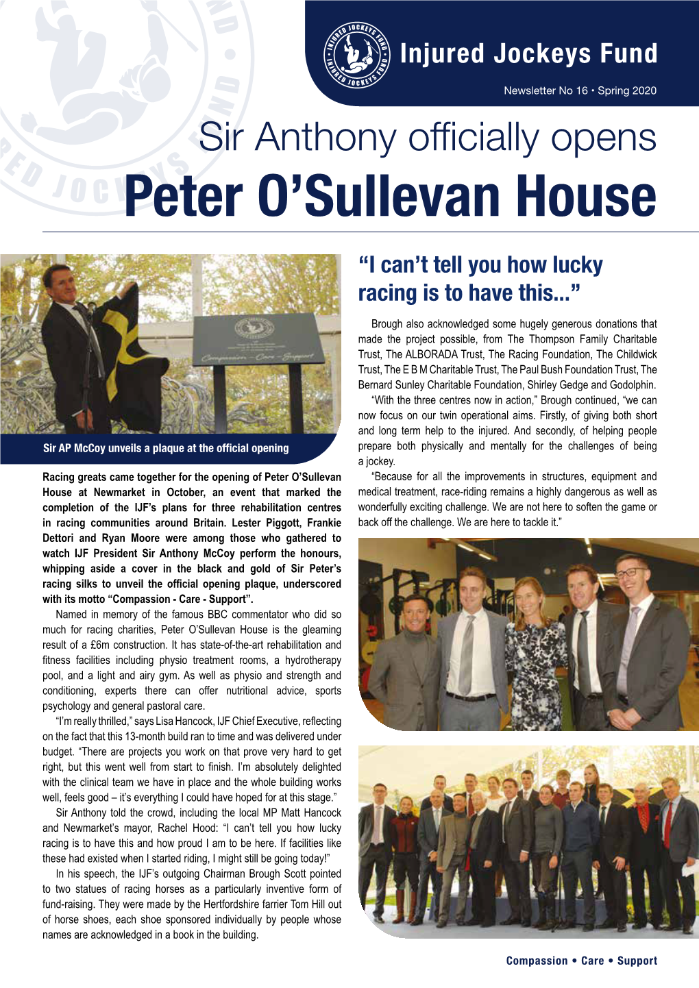 Peter O'sullevan House