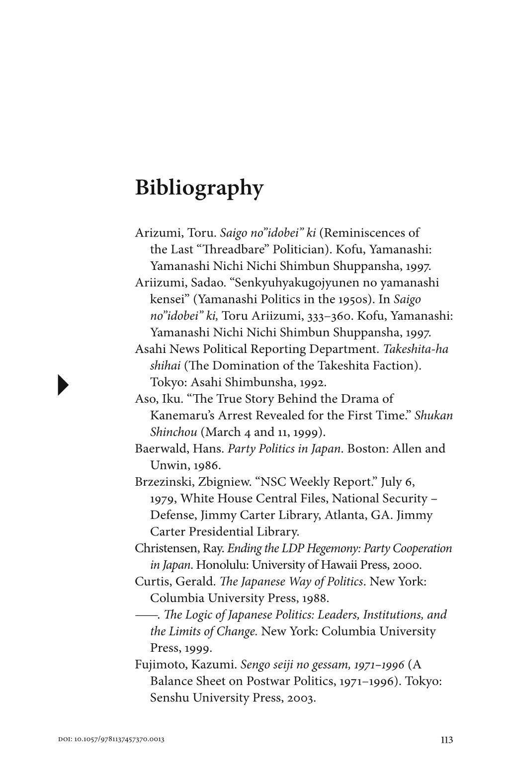 Bibliography