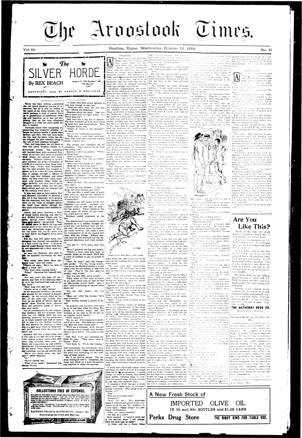 The Aroostook Times, October 12, 1910