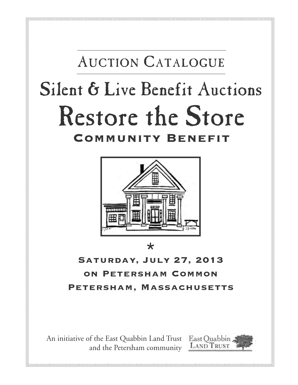 Restore the Store Community Benefit