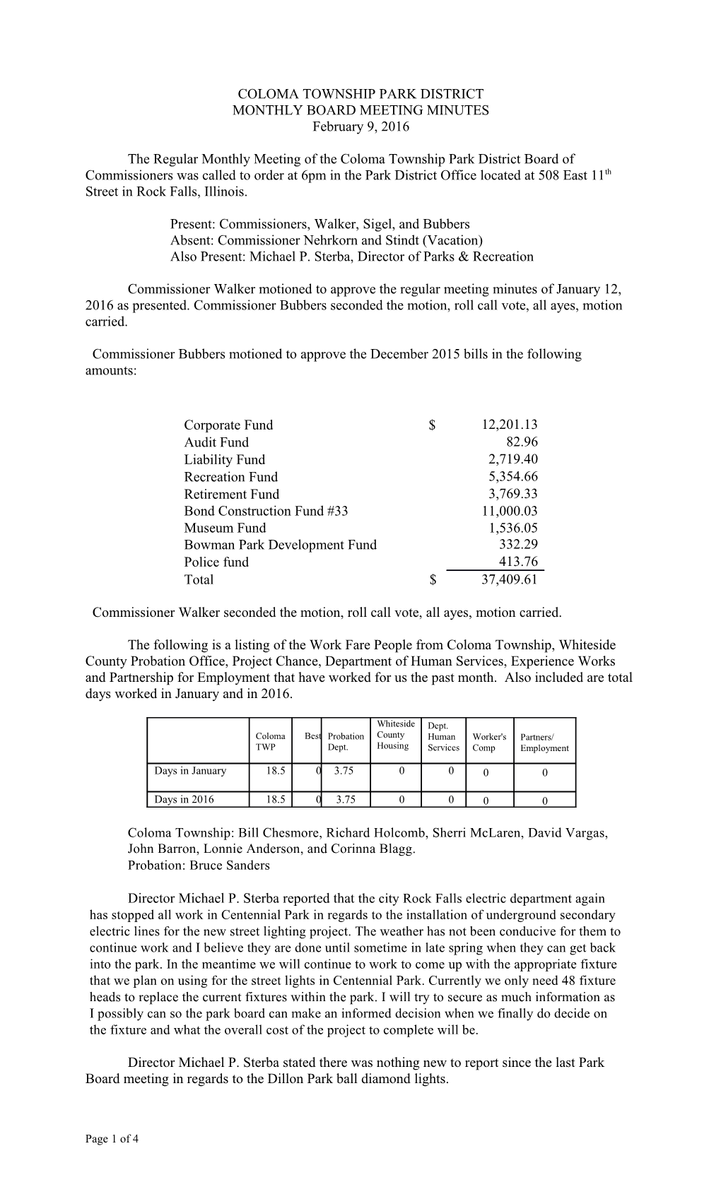 Coloma Township Park District s2