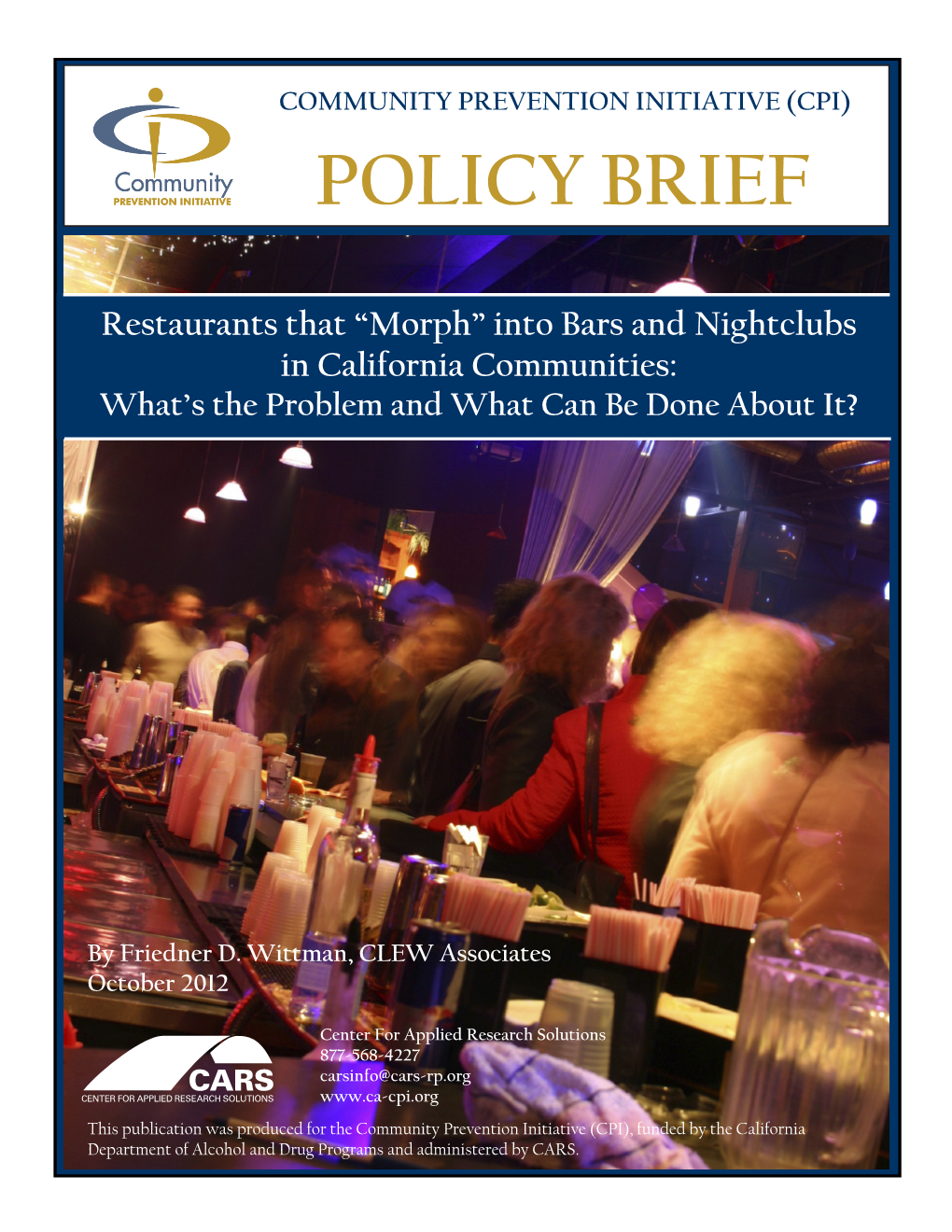 Policy Brief