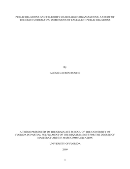 University of Florida Thesis Or Dissertation