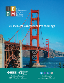 2015 IEDM Conference Proceedings