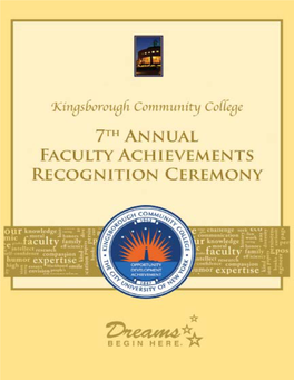 Faculty Recognition Program Web.Indd