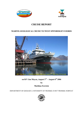 Cruise Report