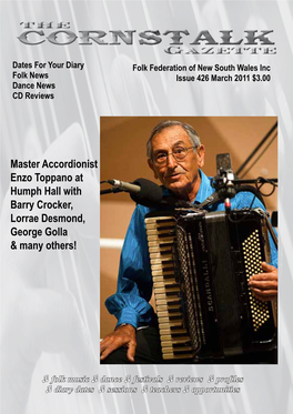 Master Accordionist Enzo Toppano at Humph Hall with Barry Crocker, Lorrae Desmond, George Golla & Many Others!