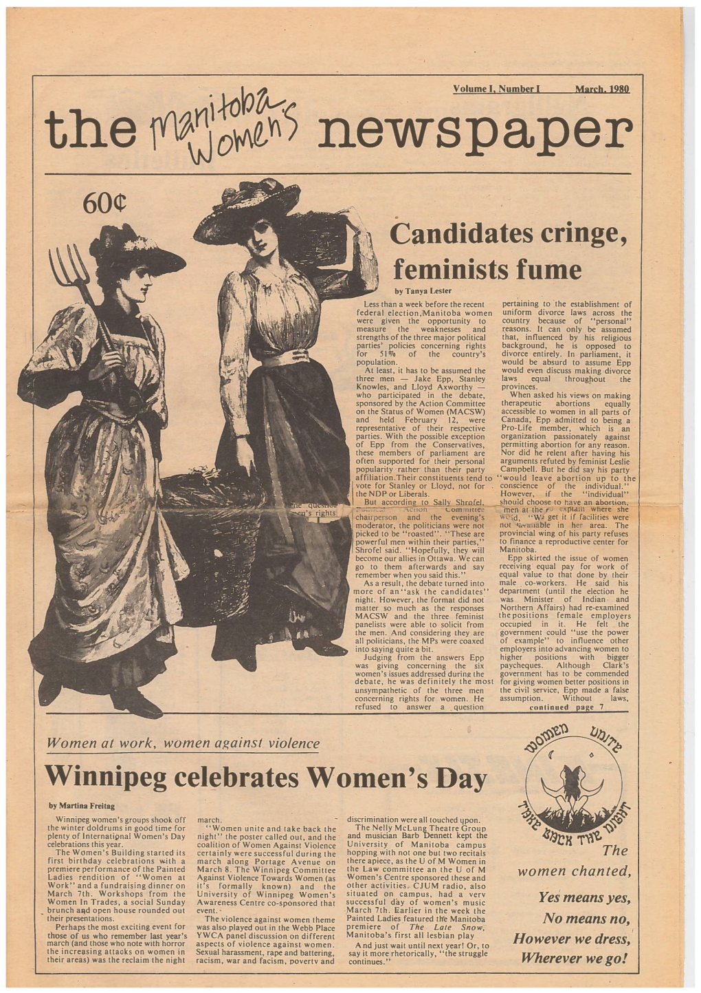 Candidates Cringe, Feminists Fume