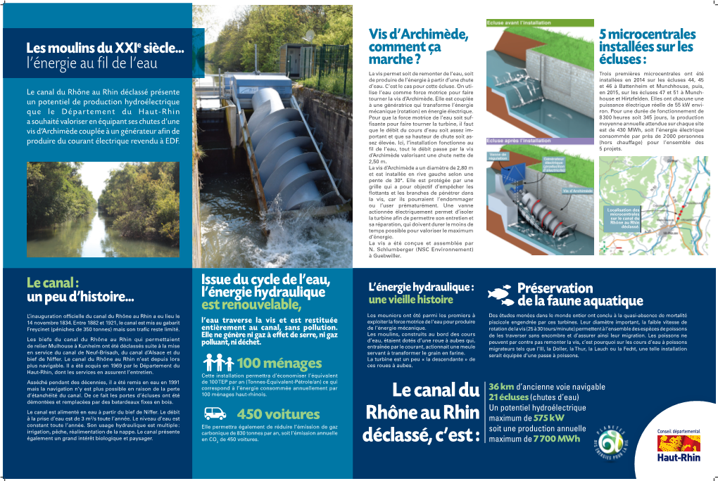 L'énergie Hydraulique : Une Vieille Histoire