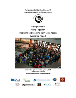 Mobilizing and Learning from Local Actions Workshop Report