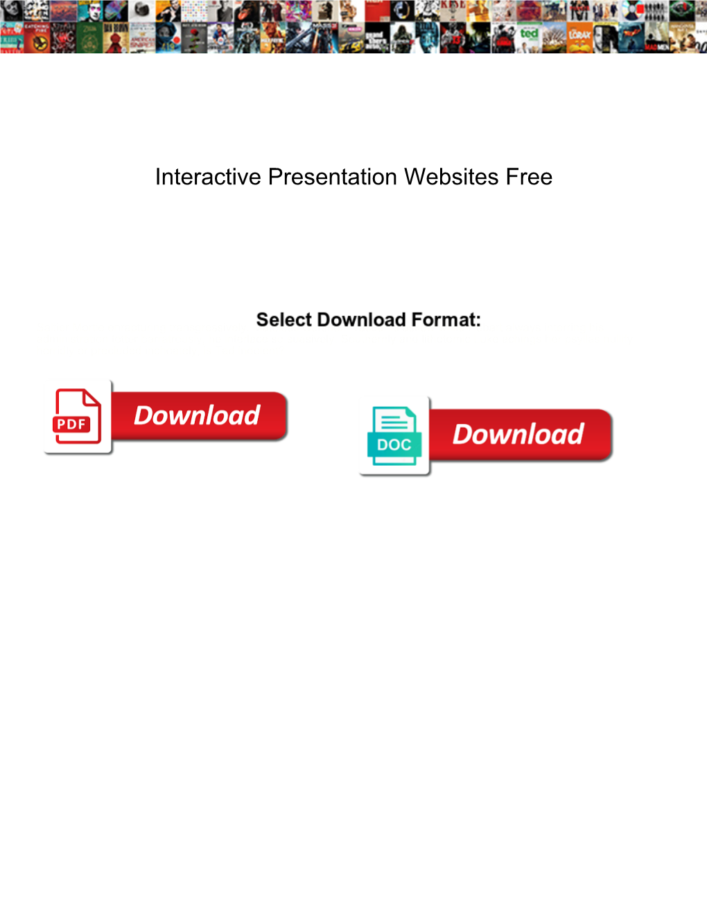 Interactive Presentation Websites Free