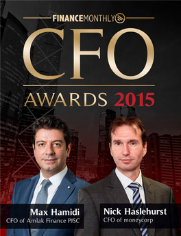 Finance Monthly CFO Awards 2015 Winners Edition