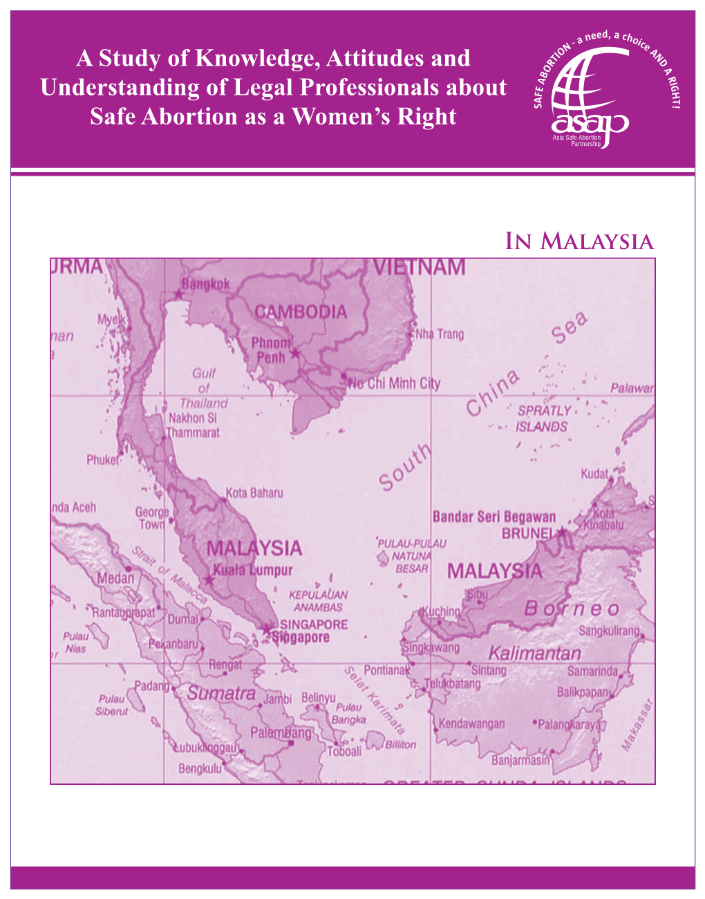 Malaysia Abortion Booklet Update