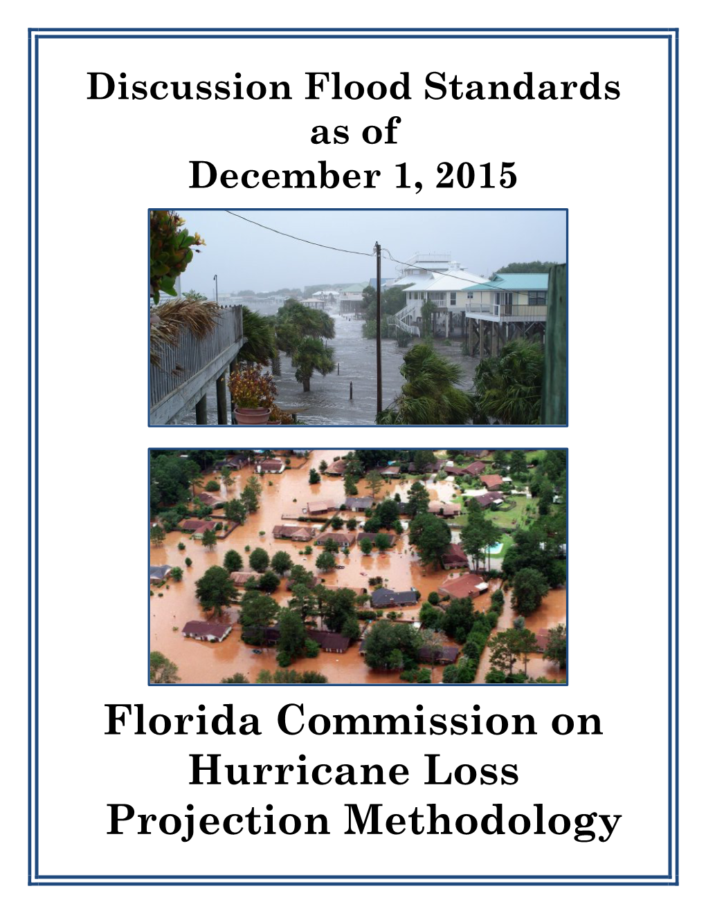 Florida Commission on Hurricane Loss Projection Methodology