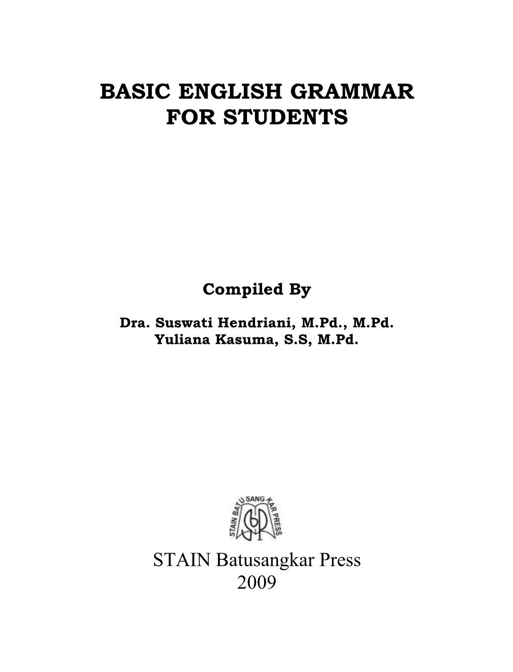 Basic English Grammar for Students