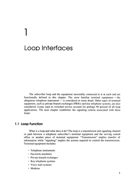 Loop Interfaces