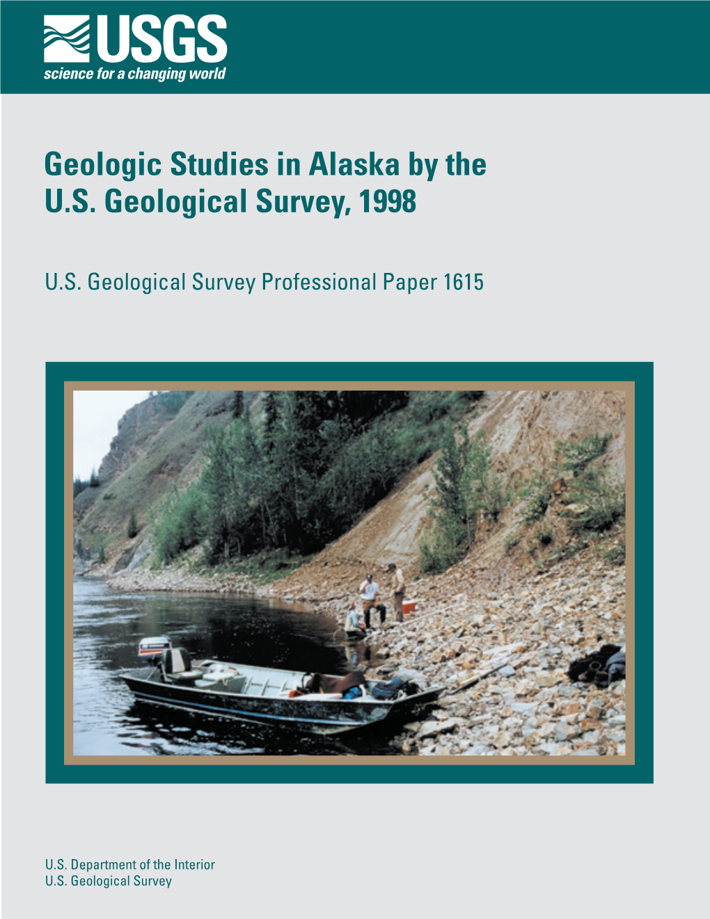 Geologic Studies in Alaska by the U.S. Geological Survey, 1998