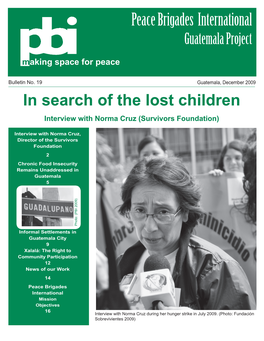 In Search of the Lost Children Interview with Norma Cruz (Survivors Foundation)