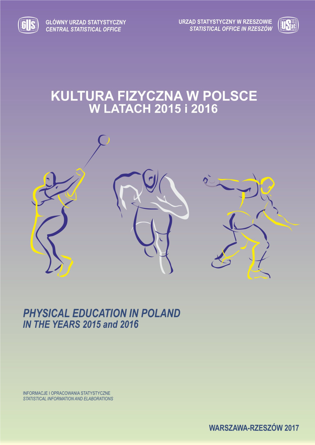 Kultura Fizyczna W Latach 2015 I 2016” Zawiera Podstawową Charakterystykę Kultury Fizycznej W Polsce