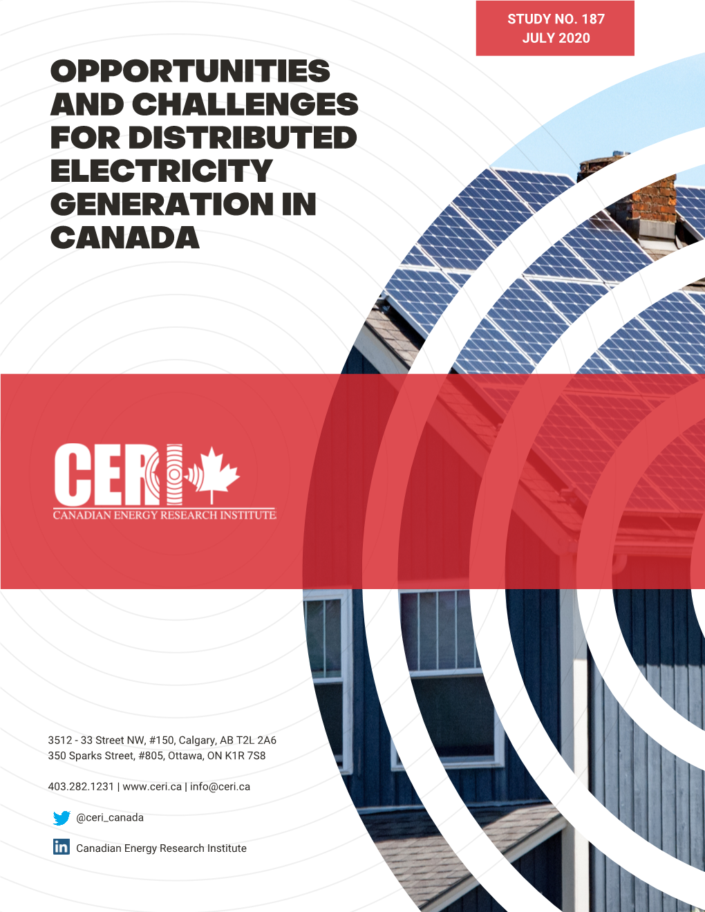 Opportunities and Challenges for Distributed Electricity Generation in Canada