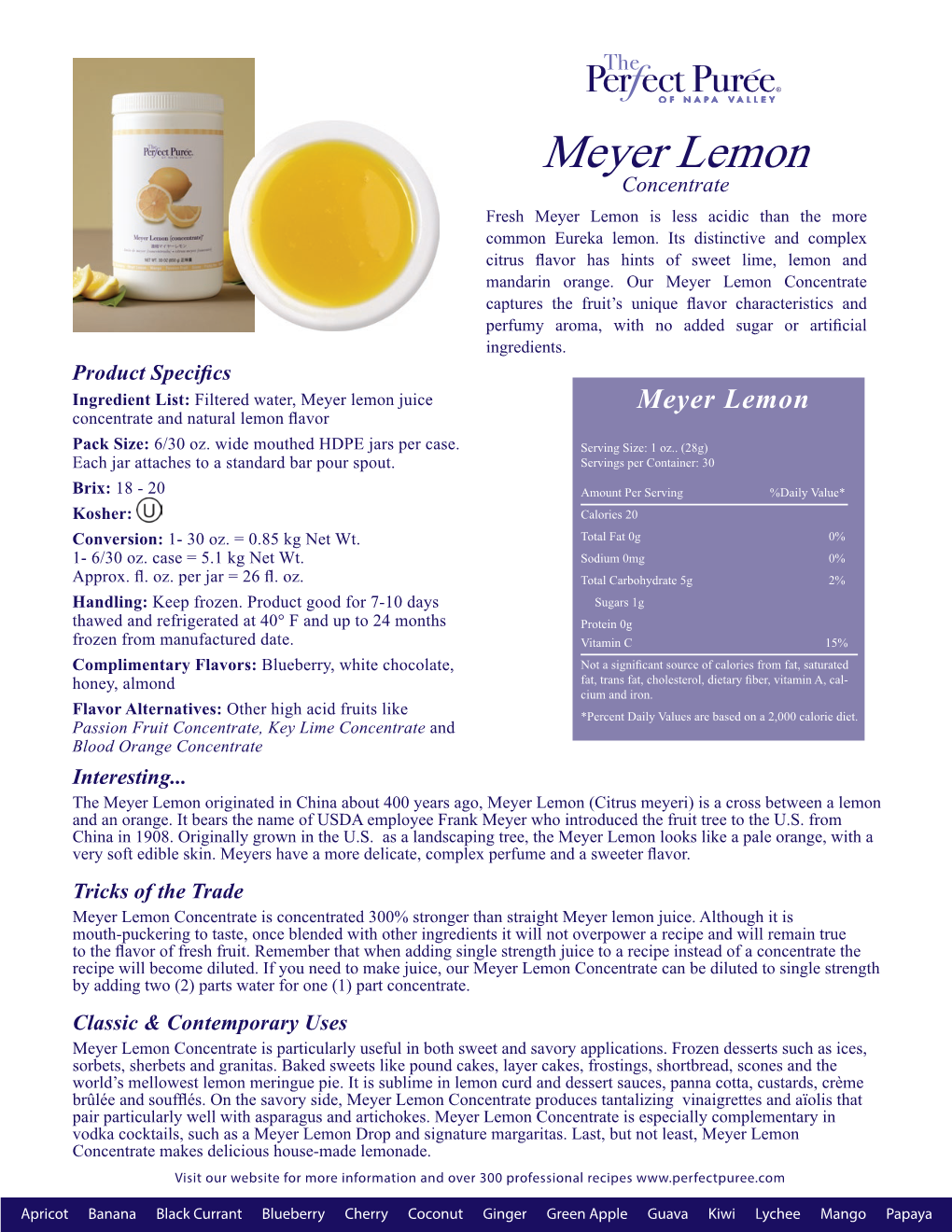 Meyer Lemon Concentrate.Indd