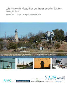 Lake Nasworthy Master Plan and Implementation Strategy San Angelo, Texas