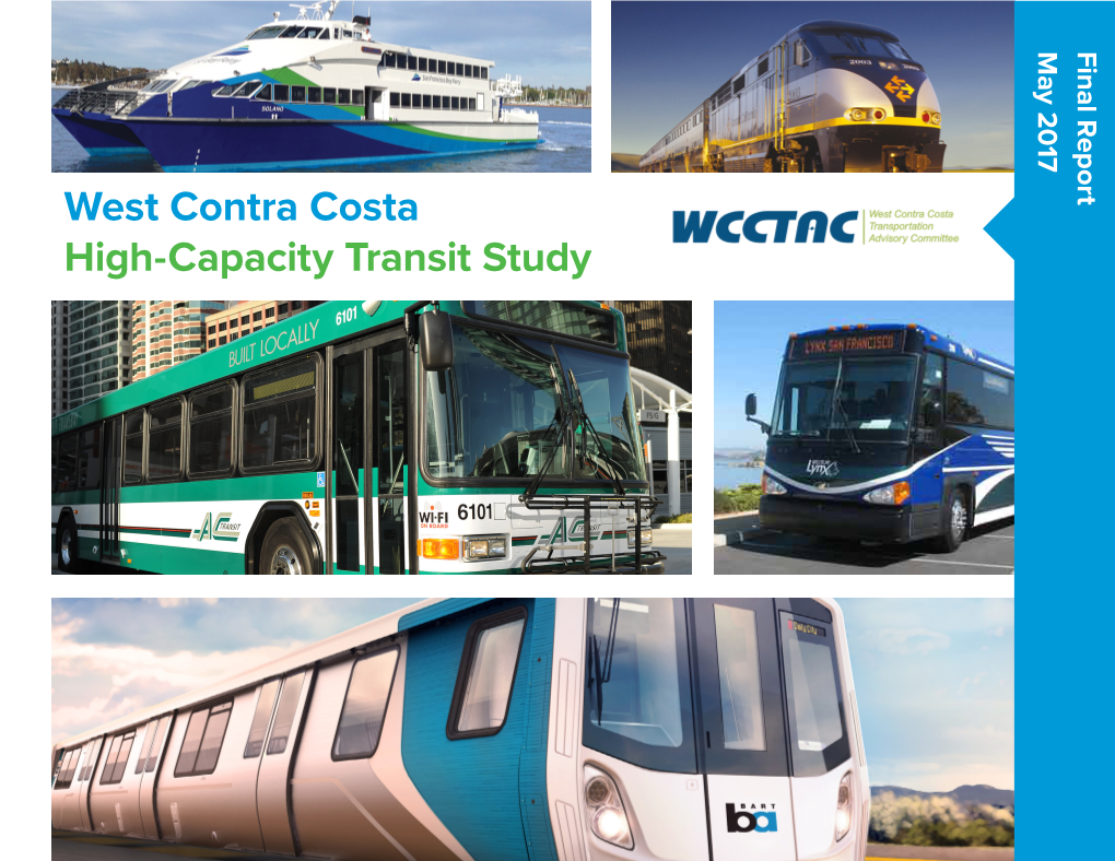 West Contra Costa High-Capacity Transit Study