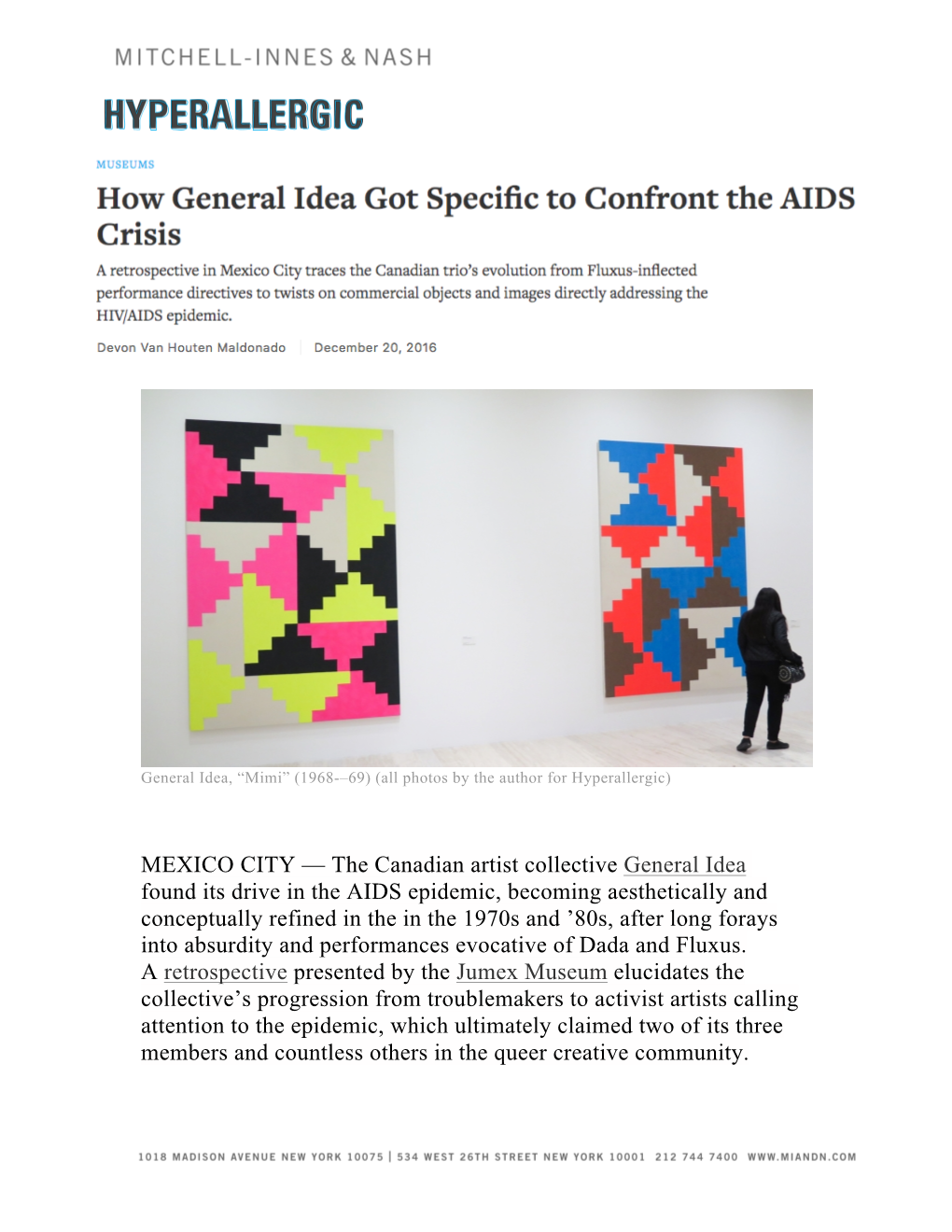 The Canadian Artist Collective General Idea Found Its Drive in the AIDS