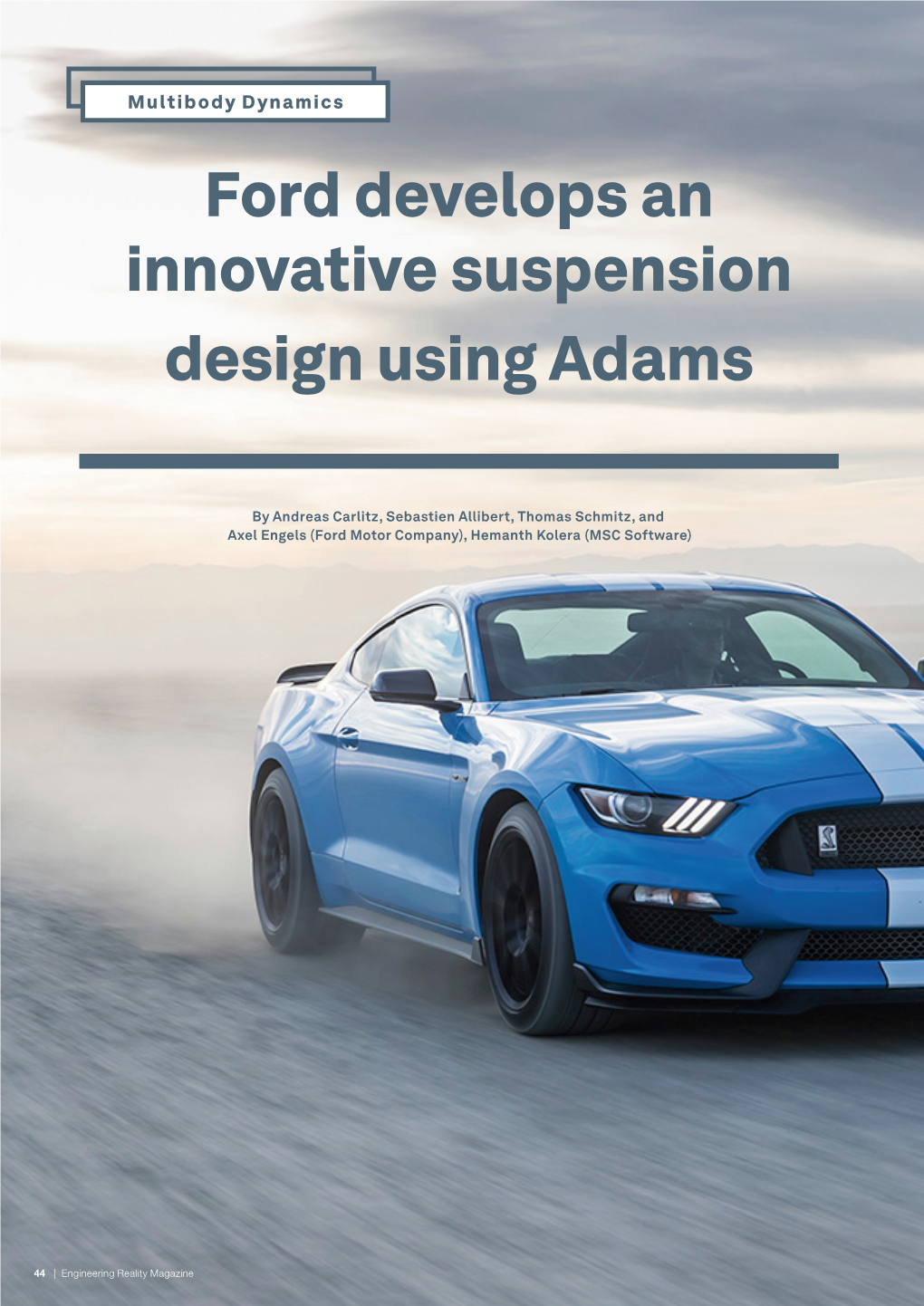 Ford Develops an Innovative Suspension Design Using Adams