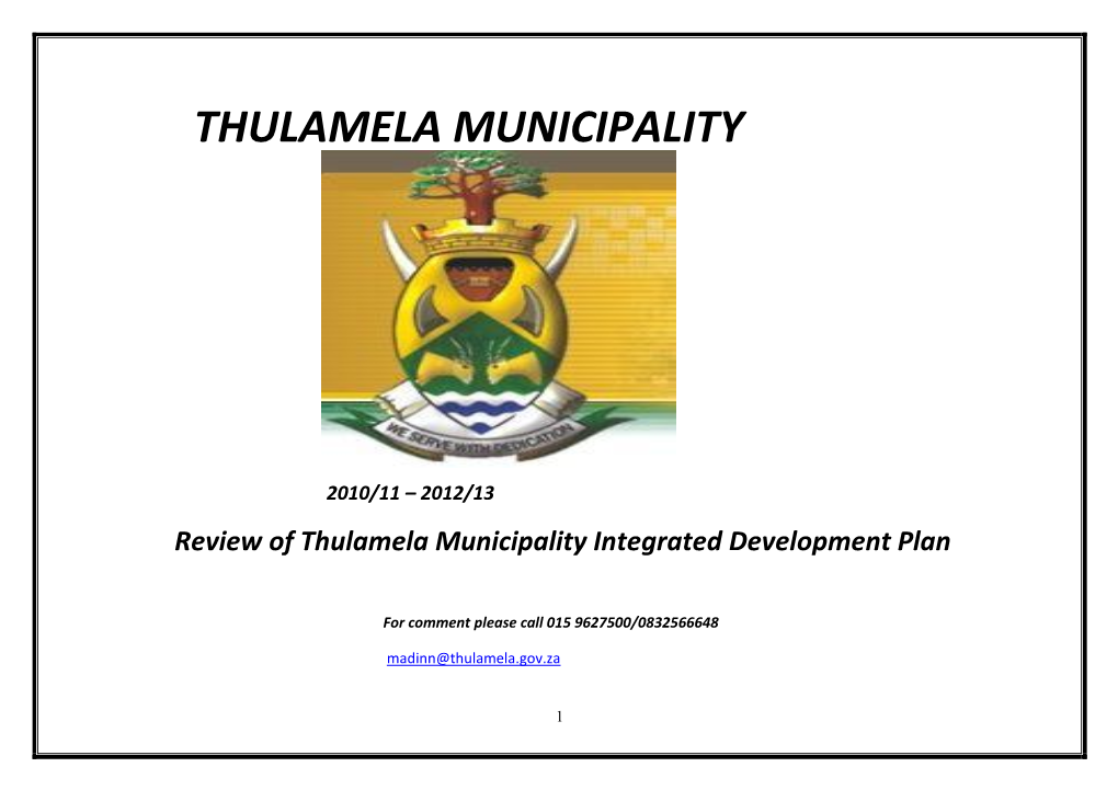 Thulamela Municipality