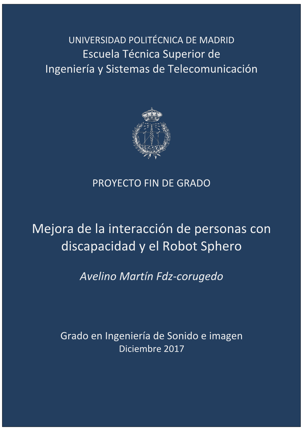 Mejora De La Interacción De Personas Con Discapacidad Y El Robot Sphero