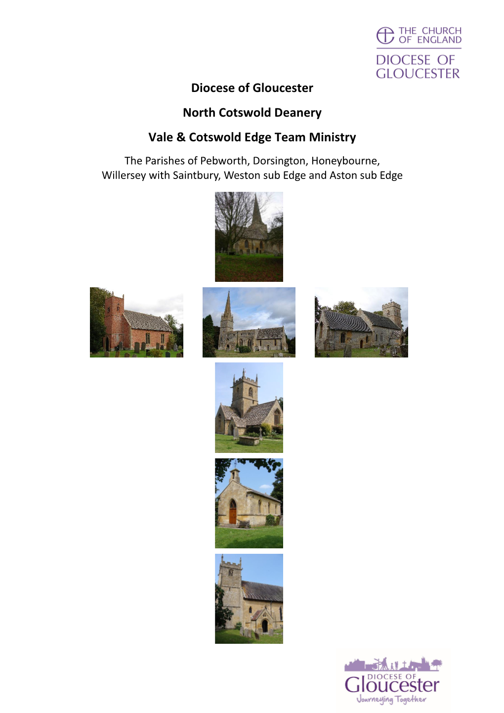 Diocese of Gloucester North Cotswold Deanery Vale & Cotswold Edge